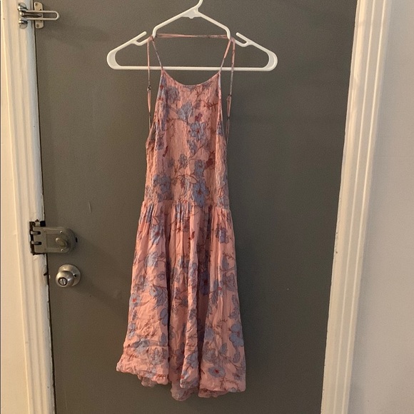 Kimchi blu urban outfitters backless flowy floral whimsical coquette fairy dress - Picture 4 of 7